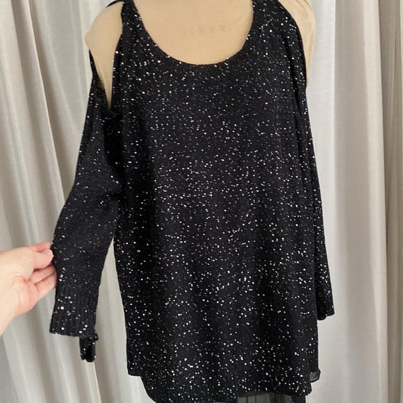 Evening black blouse - Picture 2 of 13